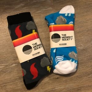 NWT - Limited Edition Weather Report Socks